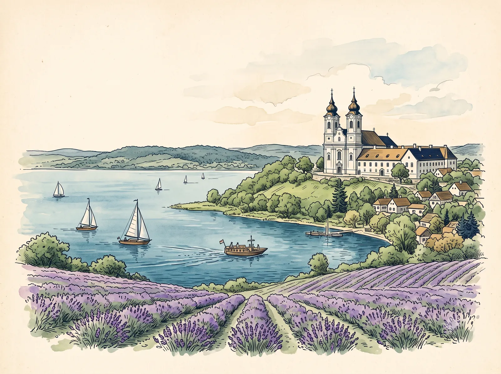 巴拉頓湖（Lake Balaton）